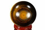 Polished Tiger's Eye Sphere - South Africa #116064-1